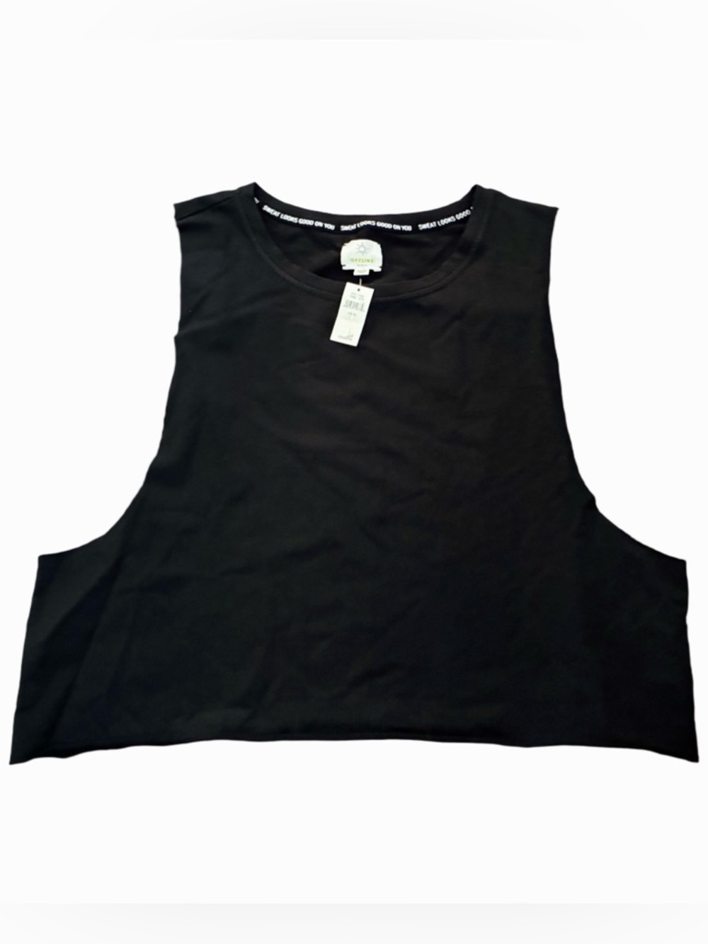🩷 Offline by Aerie Black Muscle Tank - Picture 5 of 6